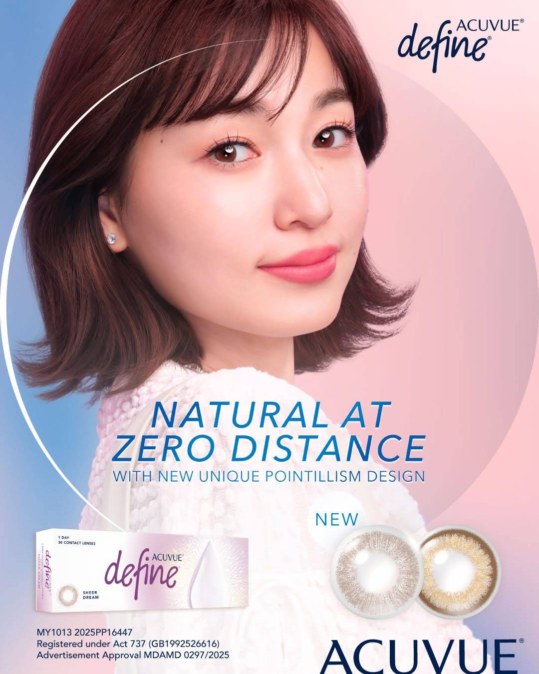 1-Day Acuvue Define Sheer Series ( Dream & Allure )